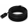 ACT AC6010 câble USB USB 2.0 10 m USB A Noir