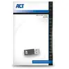 ACT - AC7375 changeur de genre de câble usb Type-C usb Type-A Gris