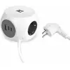 ACT - Coupe-circuit - 30W PD USB-C, 30W QC USB-A - entrée : power CEE 7/7 - connecteurs de sortie : 3 (3 x alimentation Type F, 2 x USB-C, USB) - 1.5 m