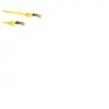 ACT - Cordon de raccordement - RJ-45 (M) pour RJ-45 (M) - 2 m - Paire torsadée blindée (SSTP) - CAT 6 - jaune