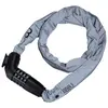 BBB CodeLink Reflective Chain Cable 5 x 1000mm Black/Silver Chaîne-Serrure
