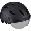 BBB Move Faceshield Casques de vélo Mixte Adulte, Noir Mat, L