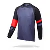 Maillot vtt manches longues bbb answitchback gris noir rouge