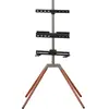Support TV One for all Quadpro WM7475 pour écran de 32" à 70" Bois Foncé