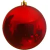 Decoris Season Decorations Boule de Noël rouge ø 25 cm