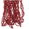 Guirlande de Noël en diamant Red rouge 2,7 mètres - plastique