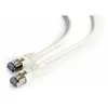 Gembird PP6-1M/W câble de réseau Cat6 F/UTP (FTP) Blanc (Gembird patchcord