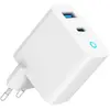 Chargeur mural GEMBIRD TA-UC-PDQC65L-W-01 Blanc 65 W