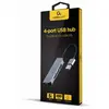 USB Hub GEMBIRD 4-port USB hub 1 x USB 3.1 + 3 x USB 2.0 Silver