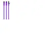 Gembird - Cordon de raccordement - RJ-45 (M) pour RJ-45 (M) - 25 cm - FTP - CAT 6 - moulé - violet