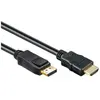 OEM Gembird DisplayPort - HDMI, 1.8m 1,8 m HDMI Type A (Standard) Noir