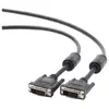 Câble DVI-D vers DVI-D 1.8m moulé avec vis longues - GEMBIRD - CC-DVI2-BK-6