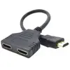 Gembird - Câble hdmi double 2 x hdmi Noir Câble hdmi DSP-2PH4-04