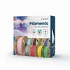 Gembird Filament PLA pour imprimante 3D - 1,75 mm - Bobine Fine de 1 kg - Noir