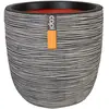 pot de fleur boule - capi europe - rib nl - 35 x 34 cm - anthracite