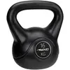 Kettlebell - Avento - 16 kg - Noir - Meilleure prise - Entraînement force et endurance