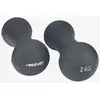 Avento Ensemble de poids de main Bone 2x2 kg Gris
