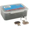 Elvedes E6893S-BOX Plaquette de Frein Vélo/VTT/E-Bike/Route Mixte Adul...