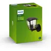 Philips Creek-Applique D'extérieur Montante Métal H20cm Noir Philips