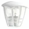 CREEK-Applique murale d'extérieur Métal H19,5cm Blanc Philips