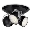 Philips myLiving Plafonnier LED Dyna 3 x 3 W Noir 532333016