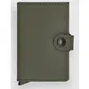 Secrid Porte-cartes Miniwallet Matte anti-RFID 10.2 cm Green-Black
