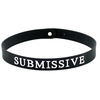 Collier en silicone SUBMISSIVE 
