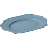 HKliving - Plat en métal New Classics Soft Bleu Clair taille unique