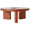 HKliving - Table basse en bois Conversation Naturel taille unique