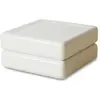 HKliving - Table basse Space Blanc taille unique