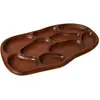 HK LIVING - Plat Wooden - Marron - Acacia massif