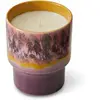 HKliving - Bougie Cape Town Violet taille unique
