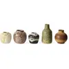 HK LIVING - Vase 70s ceramics - Multicolore - Grès émaillé