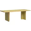 Table à manger rectangulaire olive 220x90cm - HKliving
