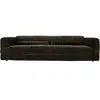 Canapé en velours royal velvet espresso 274 cm Club Couch- HKliving