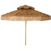 HK LIVING - Parasol Raffia patio - Beige - Raphia synthétique