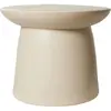 HK LIVING - Table d'appoint Earthenware - Beige - Grès émaillé