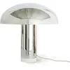 HKliving LOUNGE-Lampe à poser avec variateur Verre H49cm Argenté