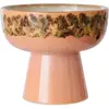 HKliving - Coupe sur pied Rose taille unique