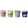 HK LIVING - Coquetier 70s ceramics - Multicolore - Grès émaillé
