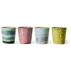 HKliving HK LIVING - Tasse à café 70s ceramics - Multicolore - Grès émaillé