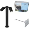 Duo - éclairage de terrasse et d'allée de jardin - 2 lumière - l 18.7 ...