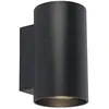 QAZQA Applique moderne ronde noire - Sandy