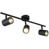 QAZQA Spot industriel inclinable noir - Jeana 3