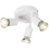 QAZQA Spot moderne blanc inclinable - Jeany 3