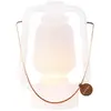 QAZQA Lampe de table LED rechargeable Storm, blanc, USB, IP44, à inten...