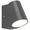 QAZQA Lampe d'extérieur anthracite avec capteur clair-obscur avec LED - UMA