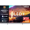 TV OLED+ Ambilight Philips 65OLED910 164 cm 4K UHD 2025 Gris métal
