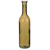 Mica Decorations Vase bouteille en verre recyclé ocre H75