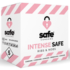 Préservatifs texturés INTENSE SAFE x5 